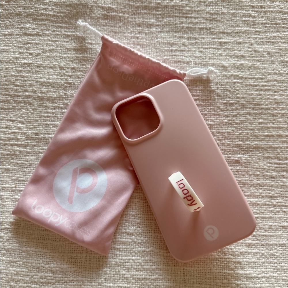 Loopy Case Blush Pink iPhone 13 Pro Max Case